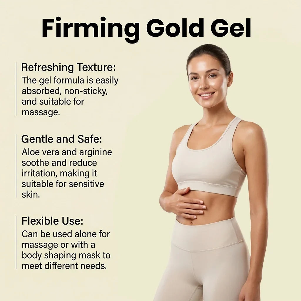 Body Firming Gel Fat Burning Reducing Sagging Cellulite Tighten Firm Improve Skin Elasticity Deep Nourishing Body Massage Cream
