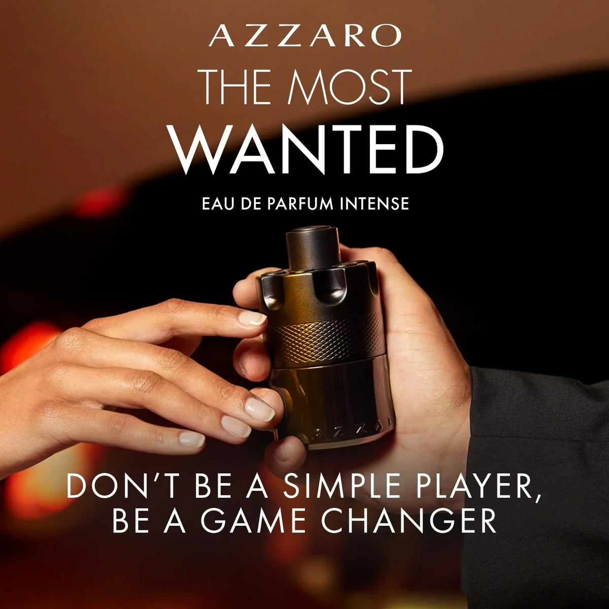 Azzaro The Most Wanted EPP Intense - Woody & Seductive,Fougère, Ambery & Spicy - Lasting Wear - Luxury Perfumes for Men