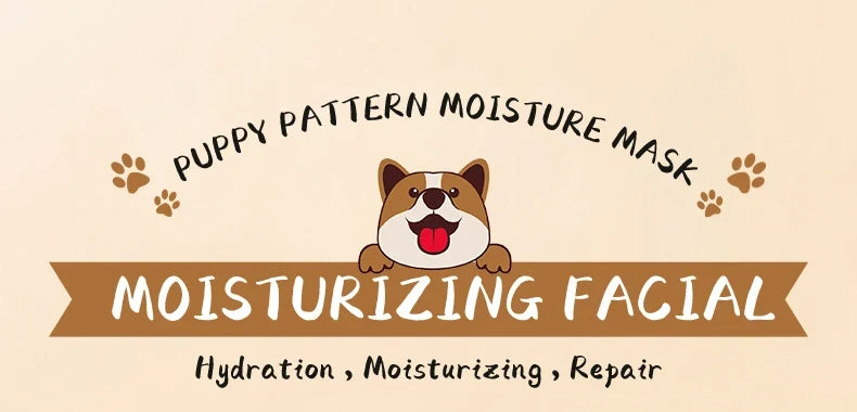 5pcs SADOER Animal Pattern Masks Face Mask Moisturizing Anti Wrinkles Anti-Aging Whitening Facial Masks Skin Care Novel Products