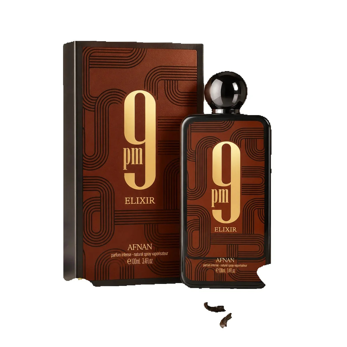 Afnan 9 PM Elixir Eau de Parfum EDP Spray 100 ml Regular Size Fragrance Long-Lasting Scent Fragrance For Daily Use