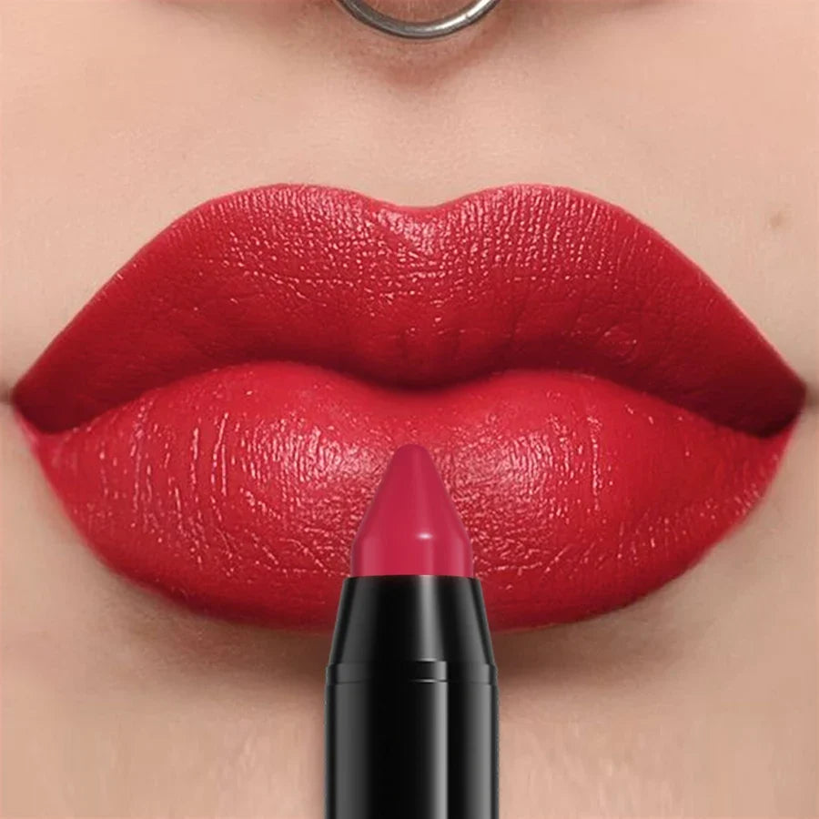 21 Colors Waterproof Lip Liner Pen Velvet Finish Smooth Lipstick for Defined and Elegant Lips Makeup for Women Gifts Lip Tints