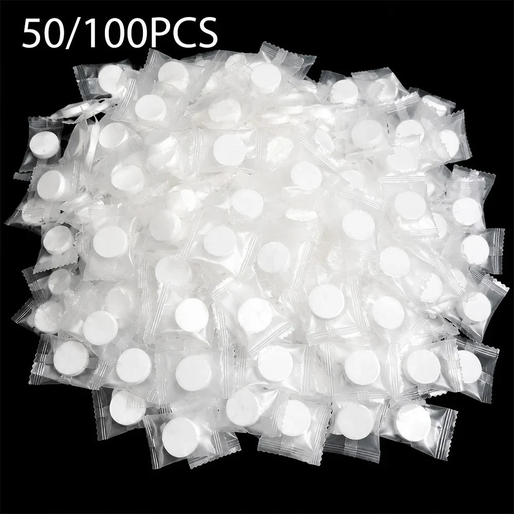50/100 Pieces Compressed Disposable Facial Mask Portable Non-woven Face Mask DIY Skin Care Tool For Home Beauty Accessories