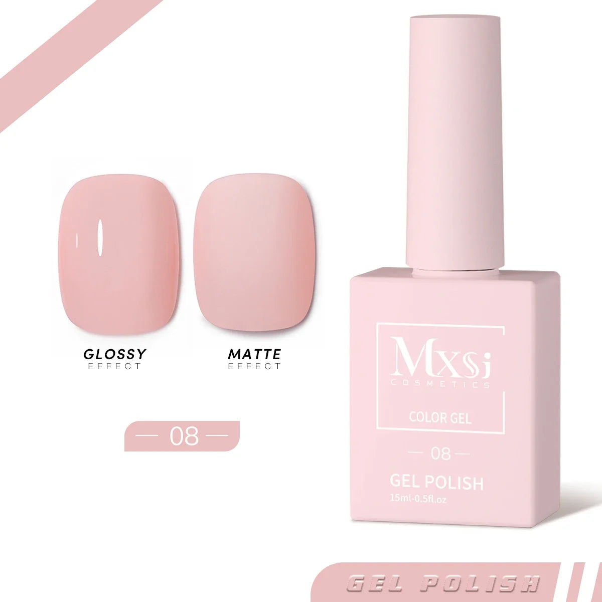 CC8 Mxsi 15ml Nail Gel Polish HEMA FREE Summer Nails Color It Once Soak Off UV LED Semi Permanent  Nail Art Manicure Varnishes