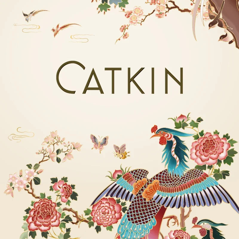 CATKIN Summer Palace Lipsticks Semi-Matte Lipstick Long Lasting for 24H，Lightweight Soft and Ultra Hydrating Lipsticks