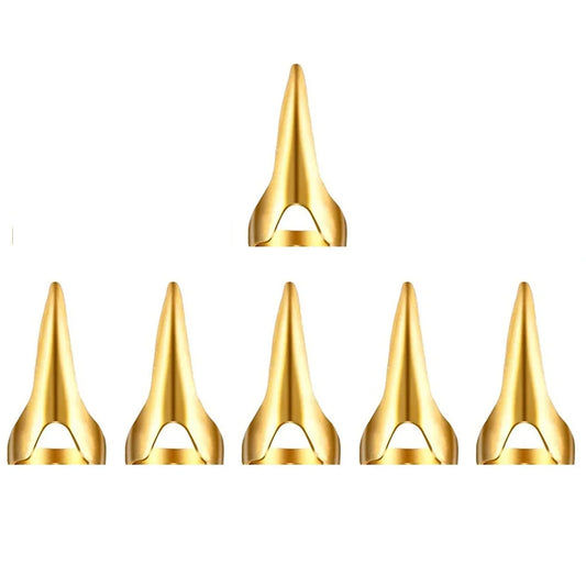 10/5/1pcs Set Hairdressing Finger Claw Rings for Braiding Layered Hair Styling Tool Accessories