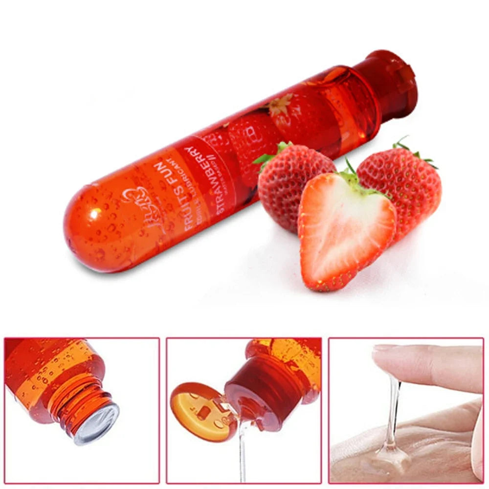 Adult Sexual Body Smooth Fruity Anal Vagina Lubricant Gel Sex Toy Health Product Perfect To Warm Up Sensual Massage Lubrication