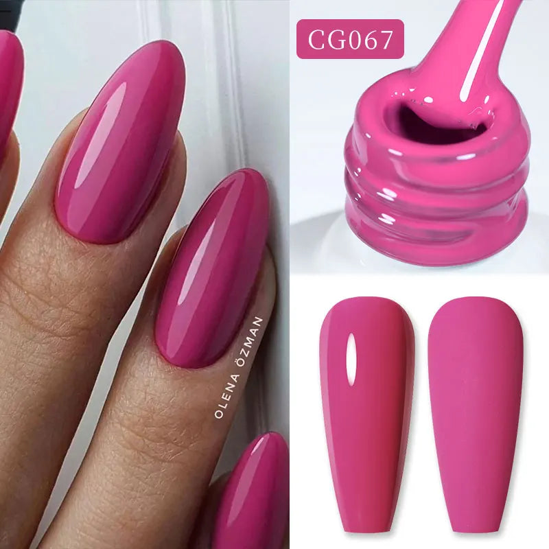 BORN PRETTY 10ml Purple Red Series Gel Nail Polish Winter Dark Purple Nail Art Varnish Semi Permanent Soak Off UV LED Gel
