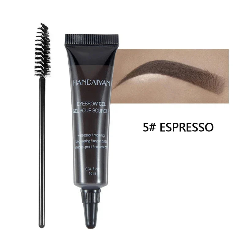 6 Colors Eyebrow Gel Cream Makeup Eyebrow Tattoo Pen Tint Waterproof Long Lasting Eyebrow Enhancers Eyebrows Makeup Cosmetics