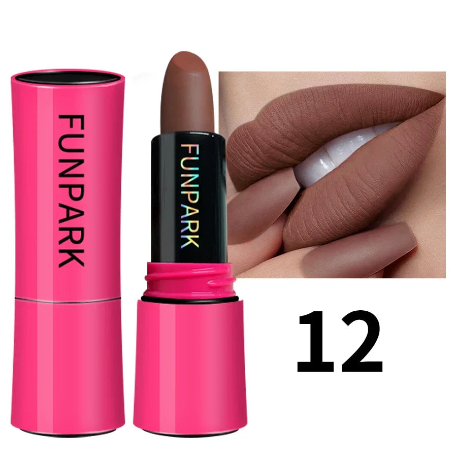 25 Colors Lipstick Non Stick Cup Matte Lip Gloss Waterproof Long Matte Sexy  Red Lip Cosmetics Korean Makeup For Women Gifts
