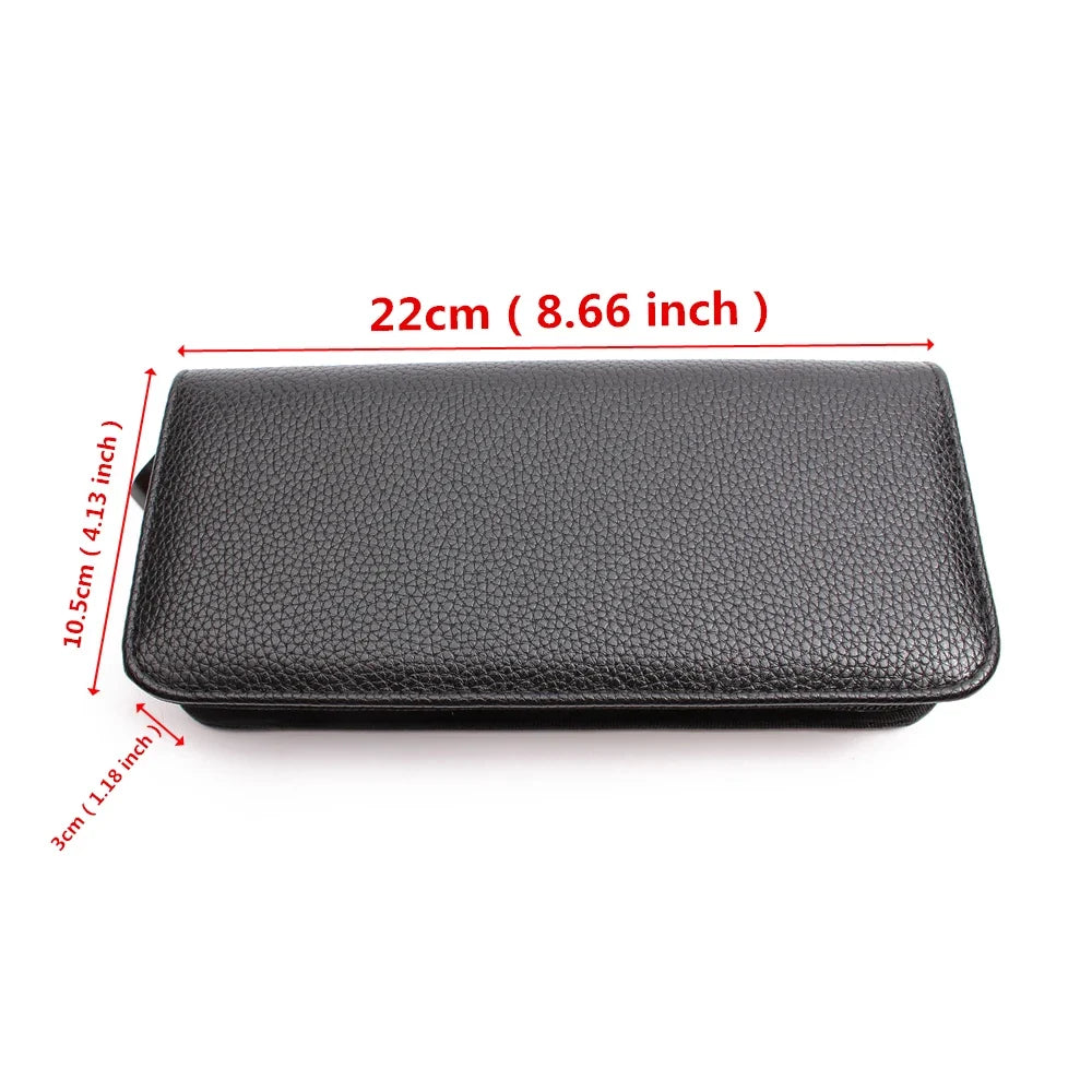 1Pcs Leather Case Professional Hairdressing Scissors Bag Barber Salon Holster Pouch Holder Styling Tool Kit for Shears C6801