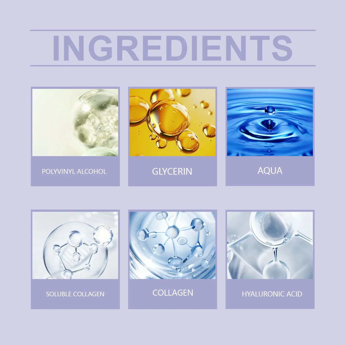 Collagen Night Wrapping Mask Firming Hydrating Glowing Skin Exfoliating Face Mask with Hyaluronic Acid for Deep Cleansing