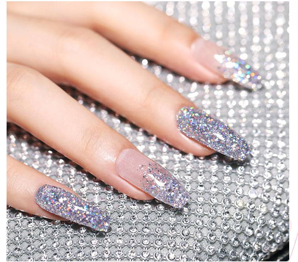 BORN PRETTY 30ml Acrylic Gel For Nail Extension Nude Clear White Color Quick Building Prolong Manicure Nail Art Hard Gel Varnish