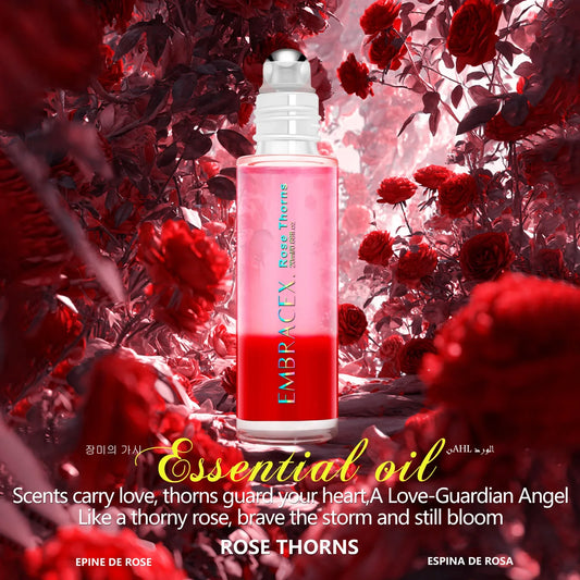 20ml Rose thorns Roller Perfume Essential Oil Gifts Ears Skincare Oils Enhance Confidence Long Lasting Suitable for daily use