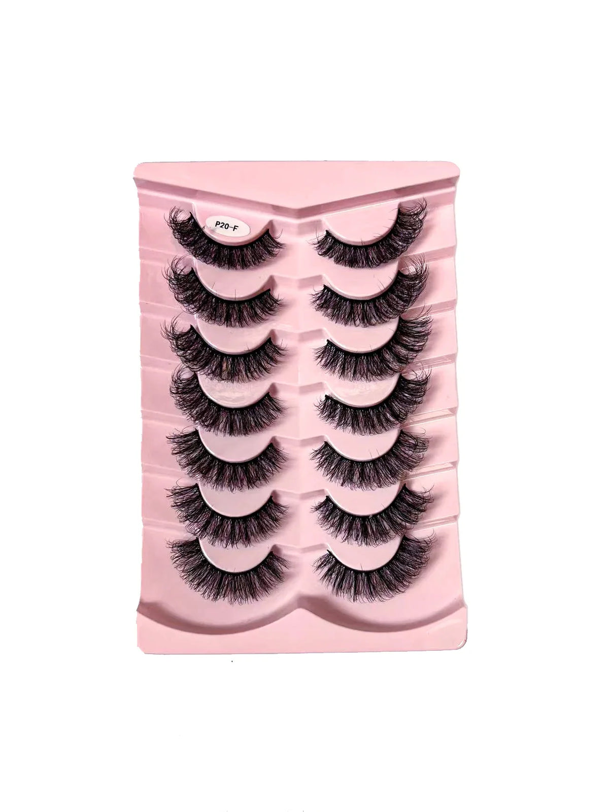 Dropshipping 7/10 Pairs Eyelashes Natural Long 3D Lashes Fluffy Volume  False Eyelashes Cruelty Free Wispy Lashes Makeup Cilios