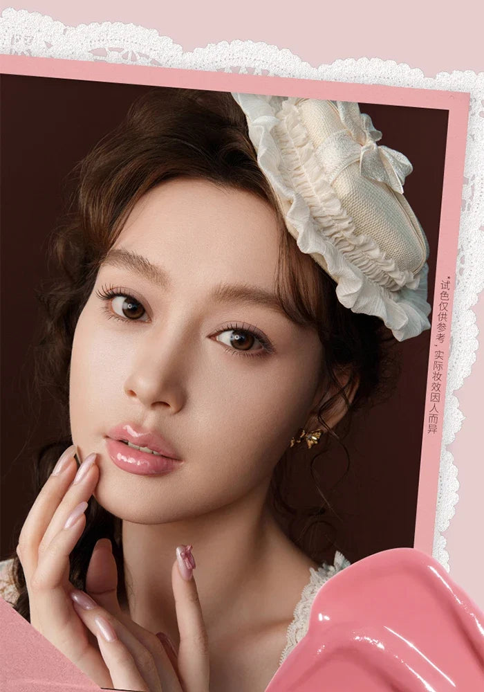 Flowerknows THE SWEETIE BEAR COLLECTION Coating Lip Jelly SOFT Lip gloss,Hydrating Gloss,Moisturizing Tint,Shine & Glow Finish