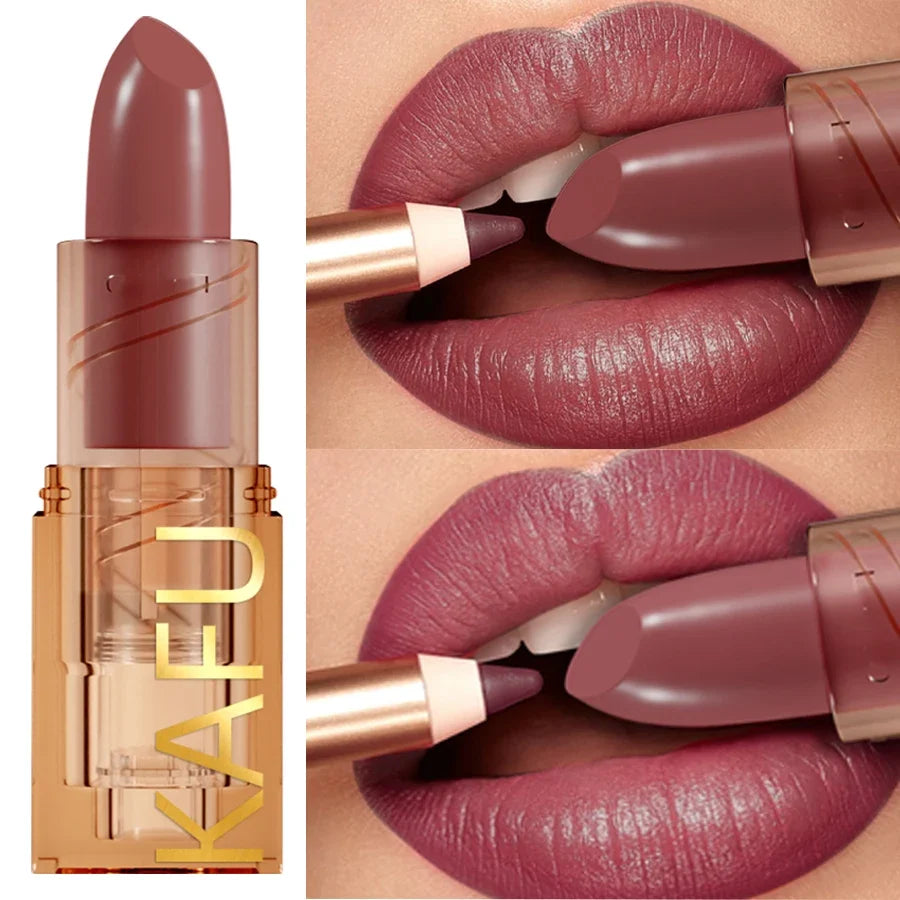 14-Color Matte Lipstick, Non-Fading, Long-Lasting Velvet Finish, Smooth Matte Lip Makeup Lip Tint Cosmetic for Women Gift Lipglo