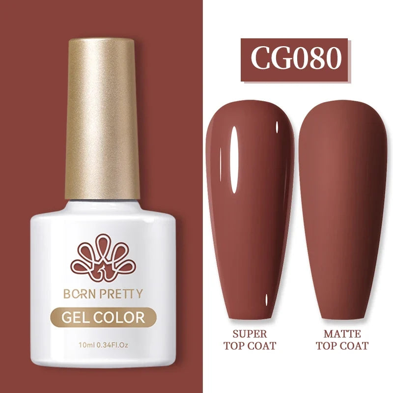 BORN PRETTY 10ml Clear Blooms Gel Polish UV LED Soak Off Nail Art Polish for Spreading Effect Marble Nail Polish Gel Painting