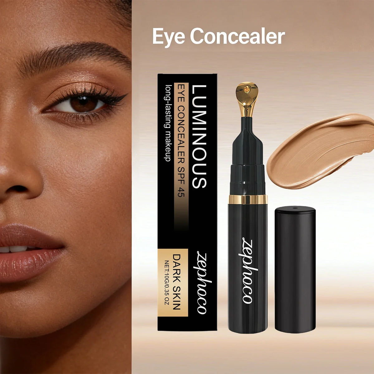 Eye Concealer Covering Dark Circles Under the Eyes Spots Pimples Full Coverage Groove Repair Eye Makeup Face Cosmetics