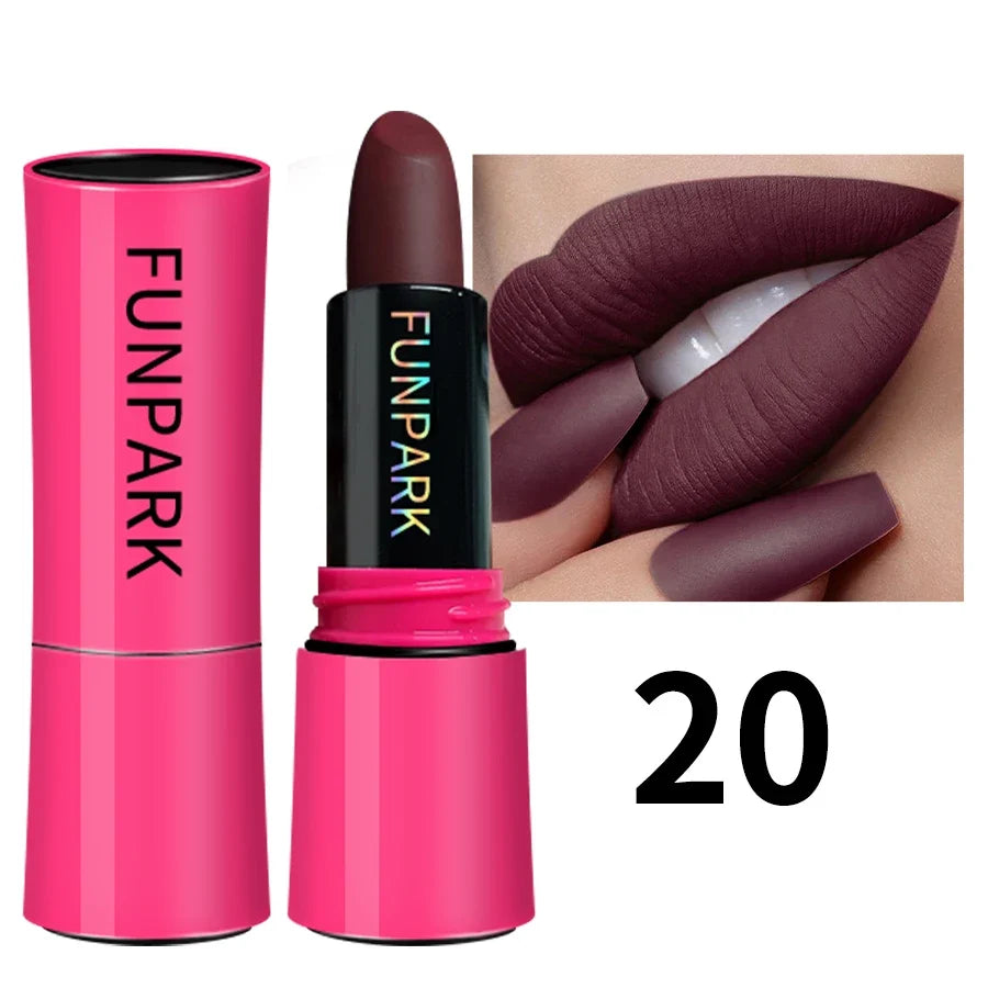 25 Colors Lipstick Non Stick Cup Matte Lip Gloss Waterproof Long Matte Sexy  Red Lip Cosmetics Korean Makeup For Women Gifts