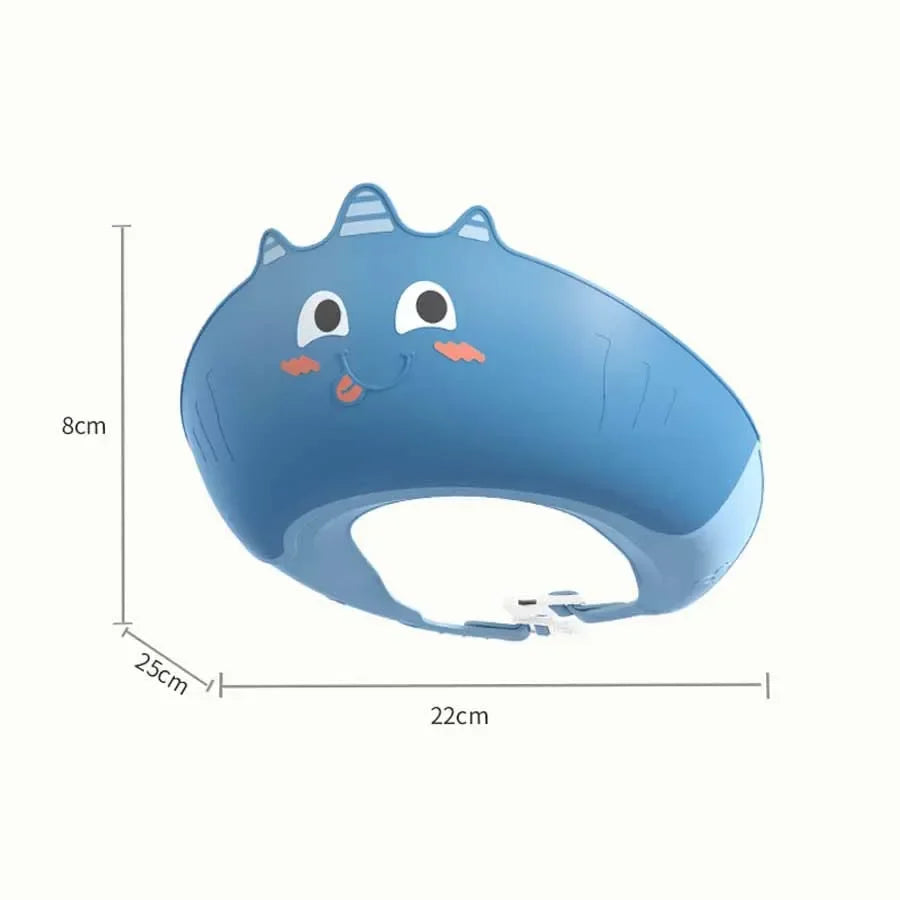 Children's Waterproof Shower Shampoo Cap Soft and Adjustable Child Safety Protection Shampoo Cap Baby Shampoo Cap