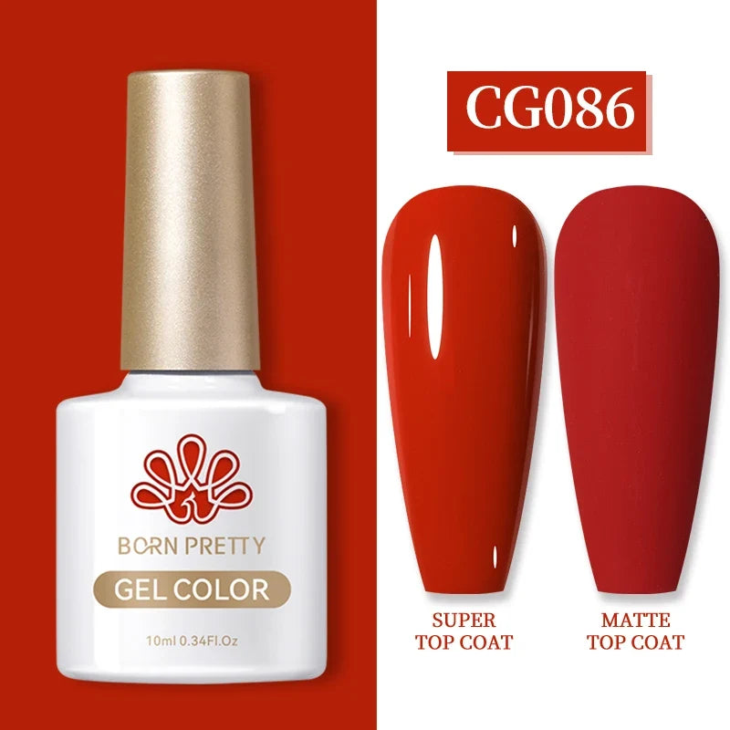 BORN PRETTY 10ml Clear Blooms Gel Polish UV LED Soak Off Nail Art Polish for Spreading Effect Marble Nail Polish Gel Painting