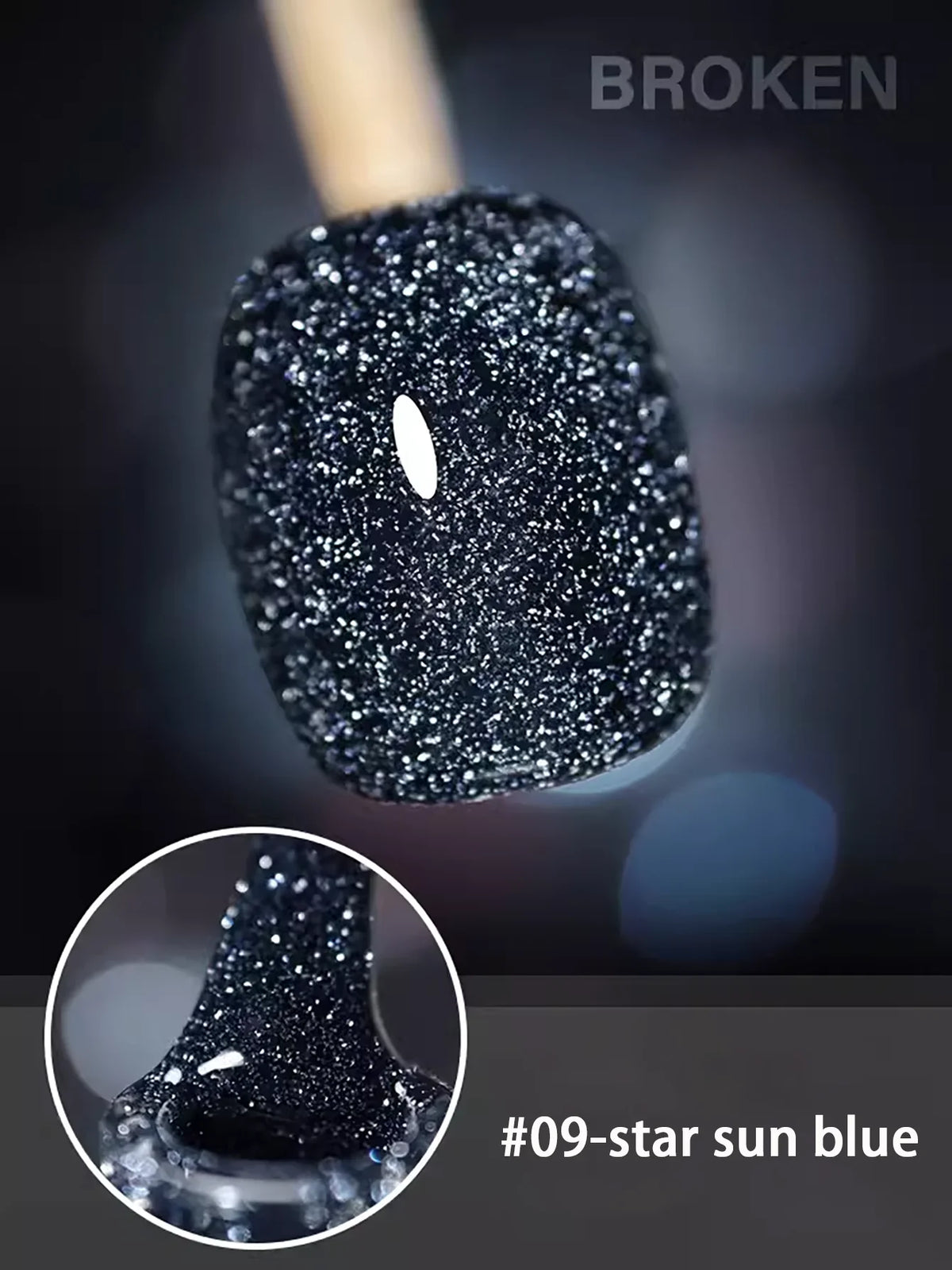 1-12pcs Wine Red Flash Crushed Strobe High Density Diamond Glitter Gel Nail Polish Black Nails Red Nails White Nails