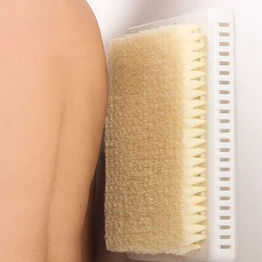 Hard Bristles Lazy Back Rub Bath Brush Back Massage No Need To Ask for Help Bathroom Suction Cup Back Rub Against The Wall