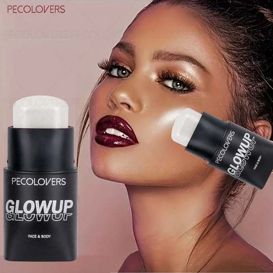 1 Pcs Waterproof Face Highlight Stick, Long-lasting Natural Finish for All Skins, Highlight & Contour & Concealer 3D Face