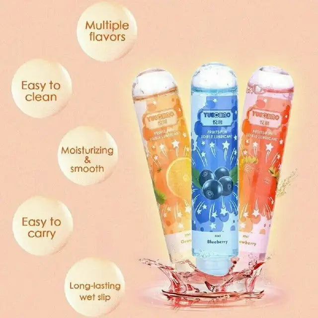 Adult Sexual Body Smooth Fruity Anal Vagina Lubricant Gel Sex Toy Health Product Perfect To Warm Up Sensual Massage Lubrication