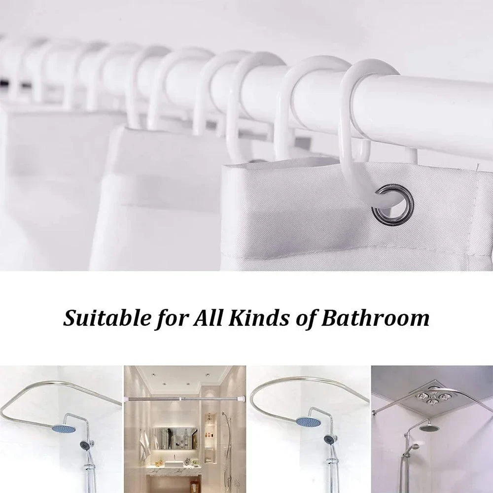 Custom Shower Curtain Bathroom Waterproof Curtains 3D Printing Customized Photo Polyester Bath Decor With Hooks for Dropshipping
