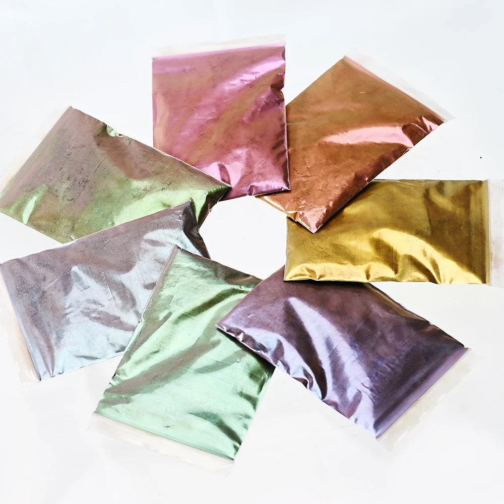 53 Jars 3D Cat Eye Effect Magnet Nail Powder Shiny Sparkly Mirror Nail Glitter Dust UV Gel Polish Chrome DIY Nail Art Pigment #F
