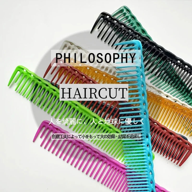 Barber Shop Hair Cutting Comb Haircut Combs Hairstylist Professional Hair Trimming Brush Hair Salon Hairdressing  Styling Tools