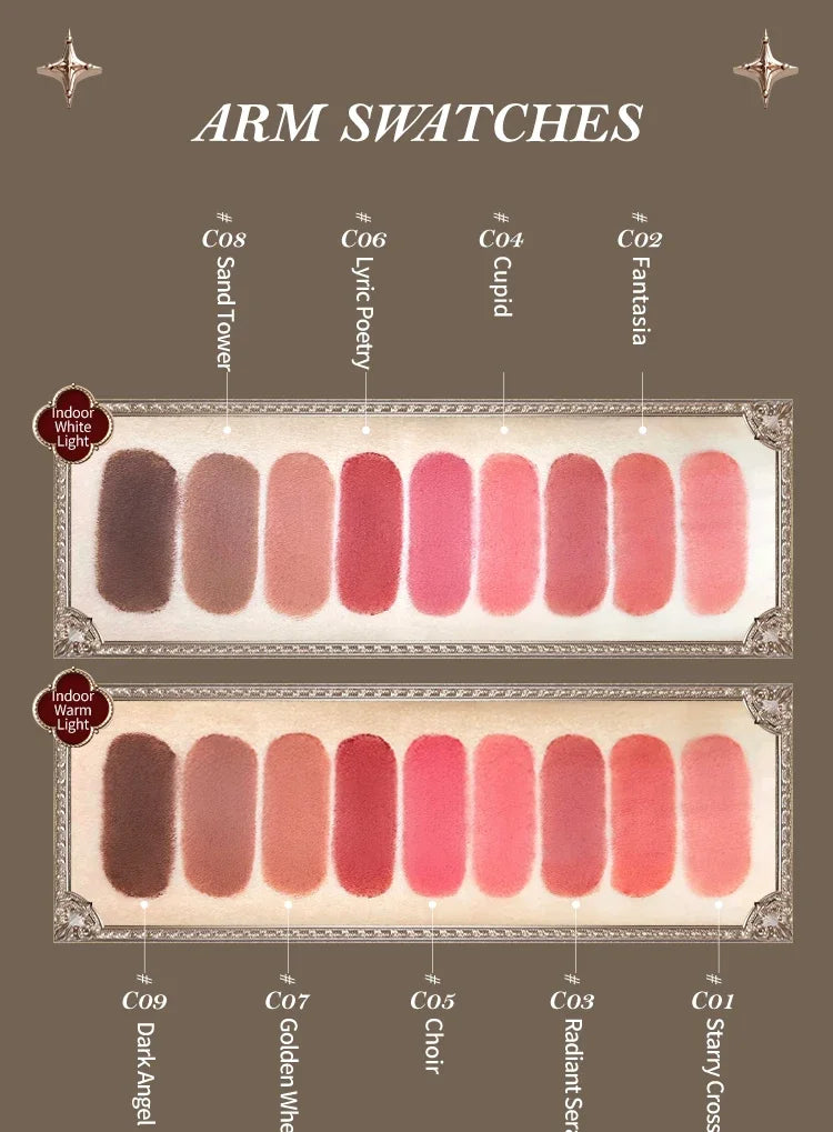 Flower Knows Little Angel Collection Matte Velvet Lipstick Flowerknows Vitamin Lip Balm Waterproof Long Lasting Vegan Lip Stick