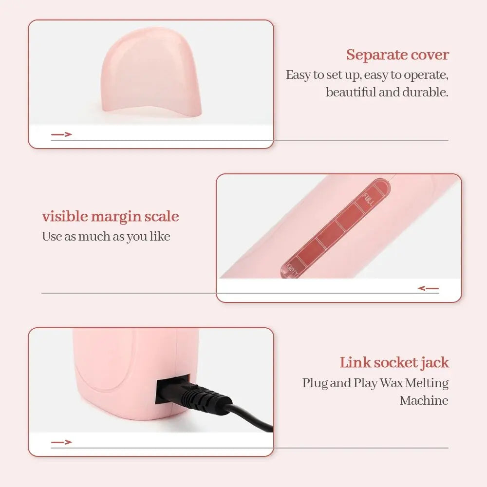 Hair Removal Wax Roller Refill Kit Volume Hair Removal Wax Tube Warms the Whole Body Limbs Hand Hair Removal Cream