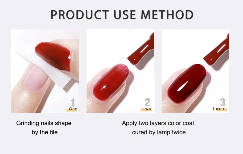 6pcs Venalisa Construction Gel Kit Stronger Jelly Color Reinforce Natural Nail Varnish Rubber Base Color Series Nude Collection