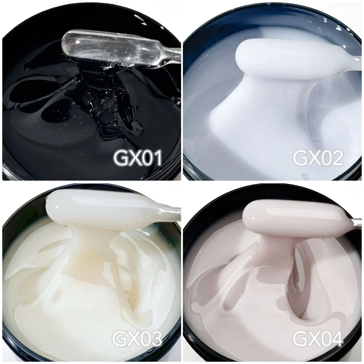 8 Oz TPO FREE CANNI Extension Builder Nail Gel Soak Off LED UV Gel Camouflage Jelly Color Long Lasting Super Glossy Gum Gel