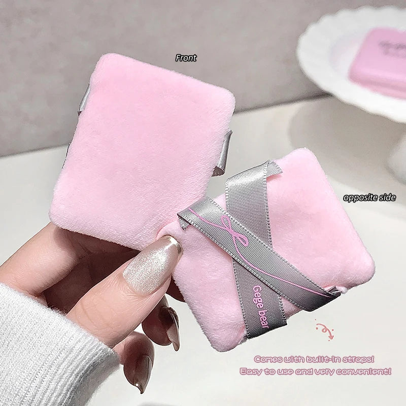 Gege Bear 2-in-1 Highlighter Blush Powder With a Powder Puff Multi-functional Makeup Brightening Natural Matte Makeup