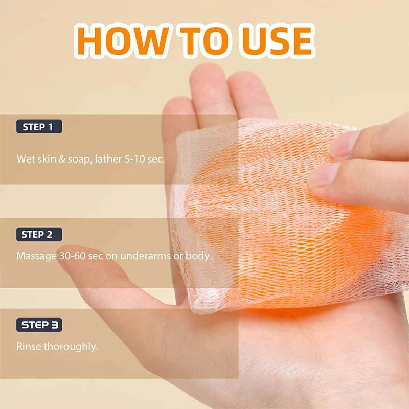 Japanese Persimmon Soap Bar,Body Purifying Deodorizing Natural Mild Soap Bar with Green Tea Extracts,Gentle on All Skin Types