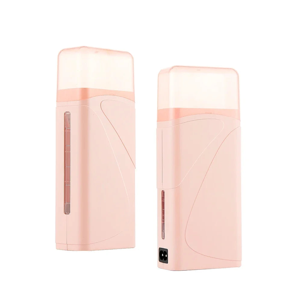 Foreverlily Portable Wax Roller Machine Electric Wax Warmer Depilatory Wax Heater Waxing Leg Warmer Hair Removal Roll On Wax