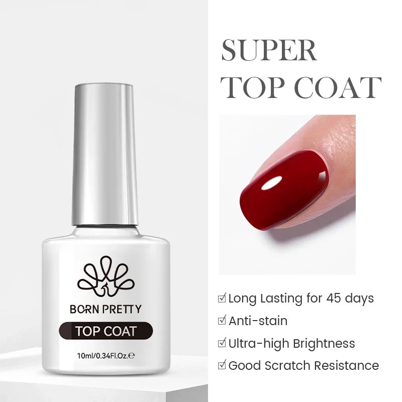 BORN PRETTY Gold Pink Cat Magnetic Gel Polish 10ml Water Light Spaking Glitter  Soak Off UV Semi Permanent Varnish Manicure
