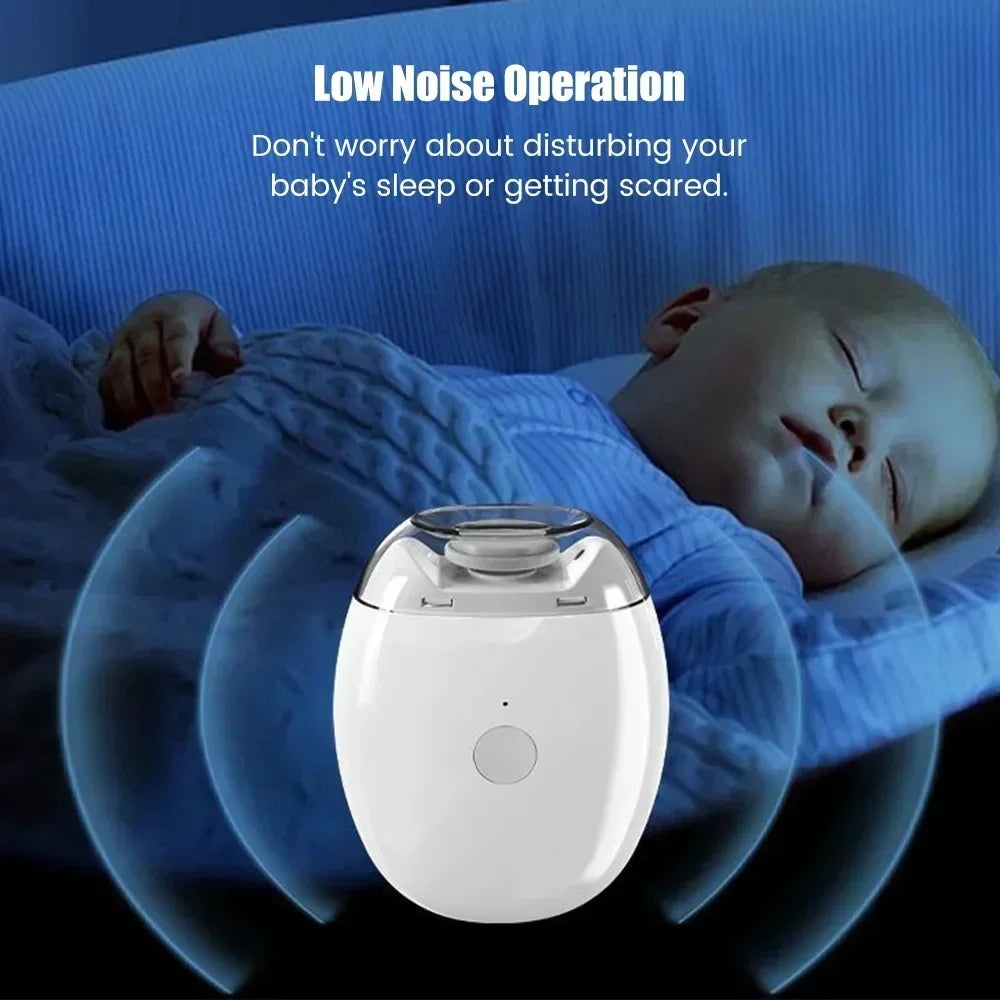 2 IN 1 Electric Nail Clipper Cutter with LED Light Automatic Nail Grinder Trimmer for Baby Adult Mini Manicure Tools Nail Care