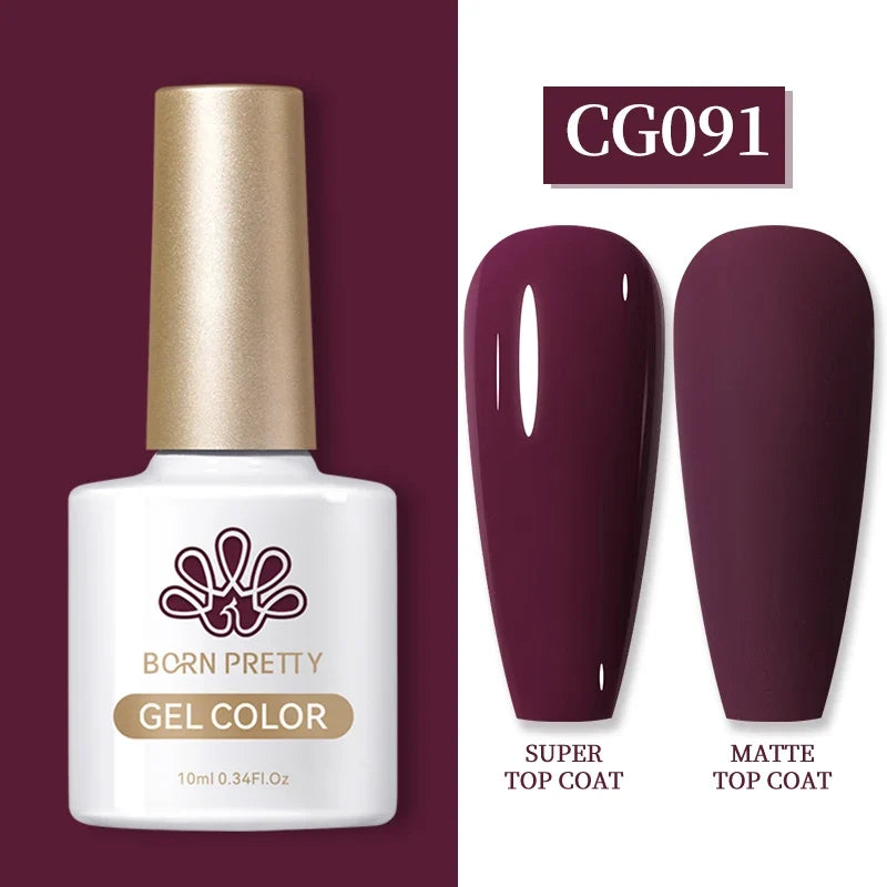 BORN PRETTY 10ml Clear Blooms Gel Polish UV LED Soak Off Nail Art Polish for Spreading Effect Marble Nail Polish Gel Painting