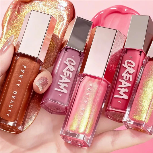 Cosmetics Fenty Beauty Hot Sale Lip Gloss Multicolor Moisten Shine Glitter Lip Plumper Makeup Beginner Liquid Lipstick Makeup