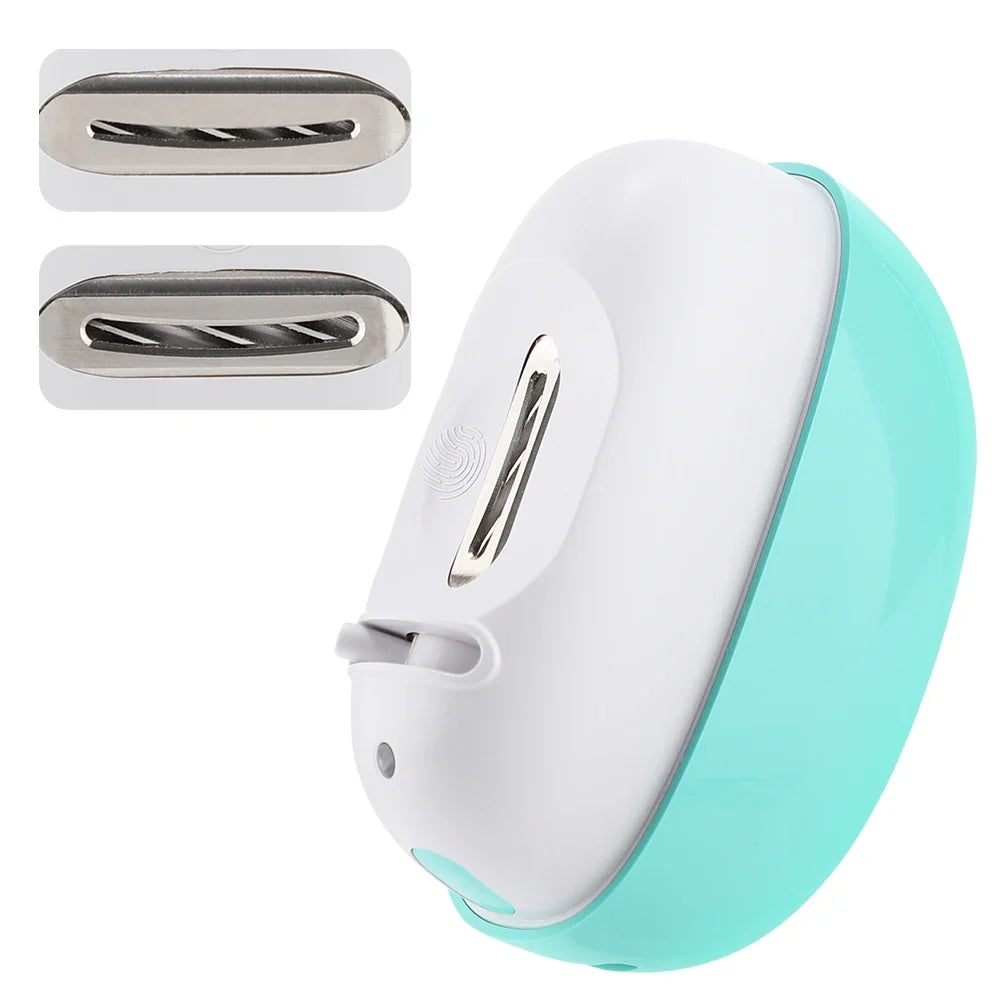 Electric Automatic Nail Clippers With Light Trimmer Nail Cutter Manicure For Baby Care Scissor Pet Nail Clipper Tools