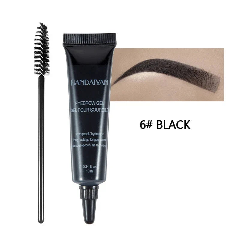 6 Colors Eyebrow Gel Cream Makeup Eyebrow Tattoo Pen Tint Waterproof Long Lasting Eyebrow Enhancers Eyebrows Makeup Cosmetics
