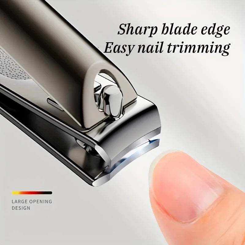 1/5pcs Professional Manicure and Pedicure Kit Includes Nail Clipper Nail File and Ear Pick Portable Storage Case  Beauty Care