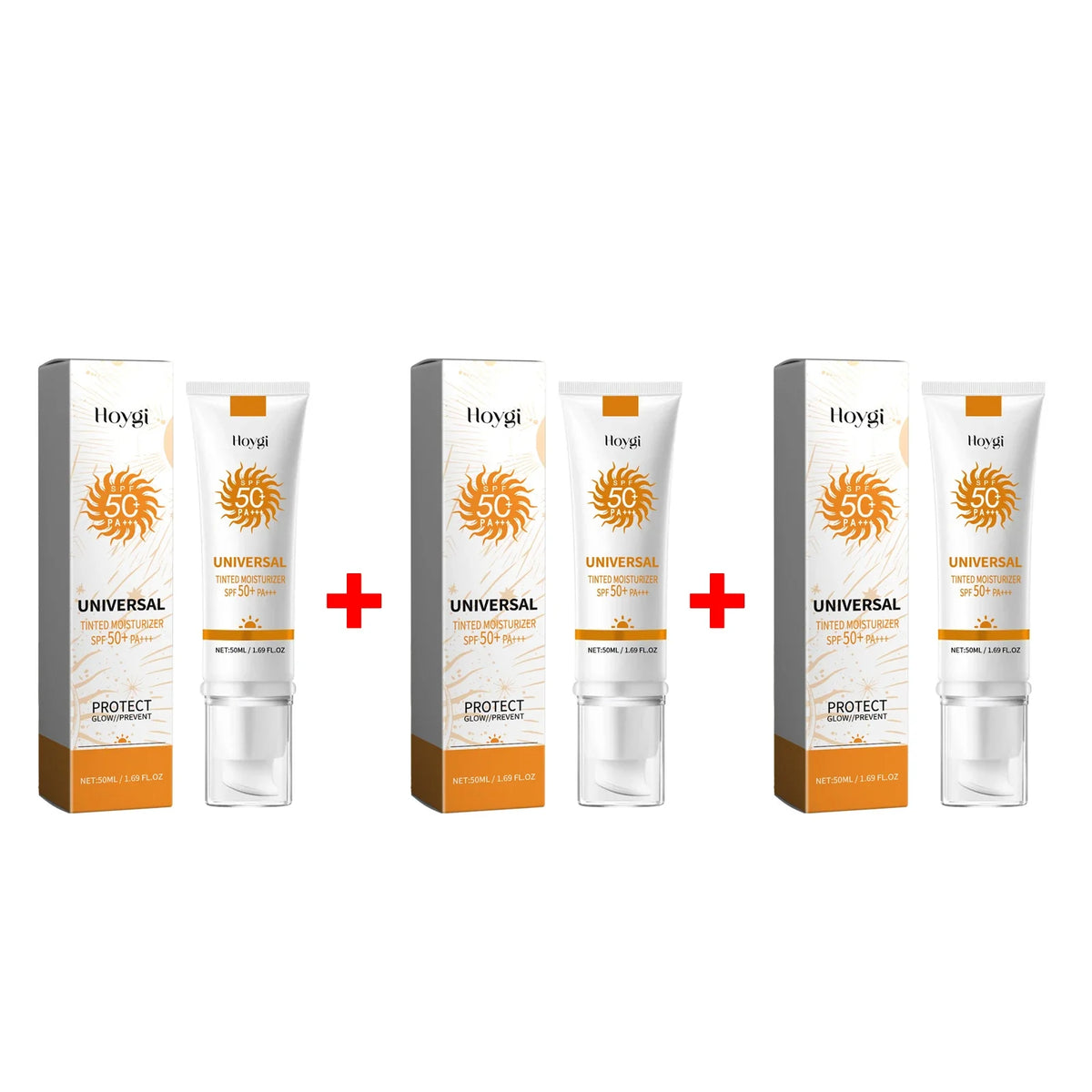 All in One Spf50 Sunscreen Brightening Foundation Cream Cover Anti UV Face Moisturizer Isolation Bleaching Sunscreen Lotion 50ml