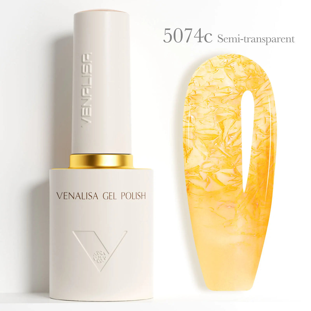 1/2/5pc 10ml VENALISA Nail Gel Polish High Quality Round Brush Soft Consistency Selfleveling  Gorgeous Color Collection Varnish