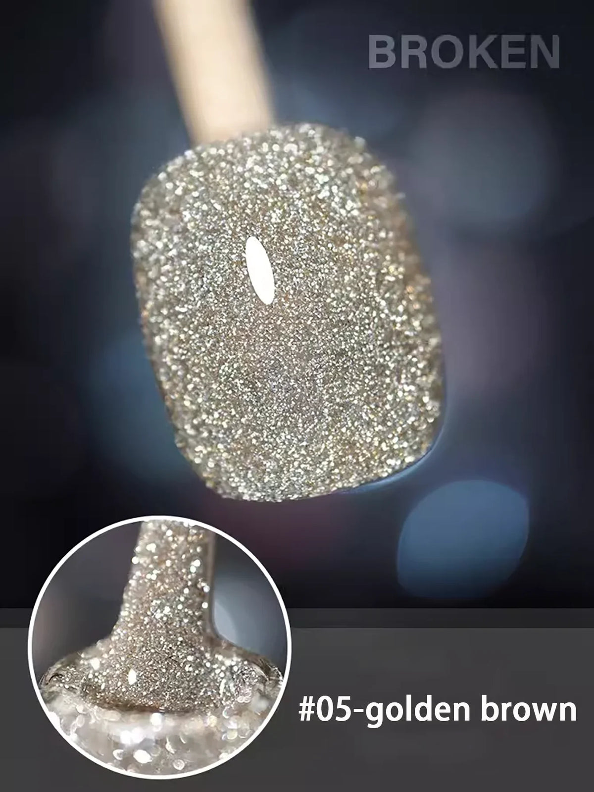 1-12pcs Wine Red Flash Crushed Strobe High Density Diamond Glitter Gel Nail Polish Black Nails Red Nails White Nails