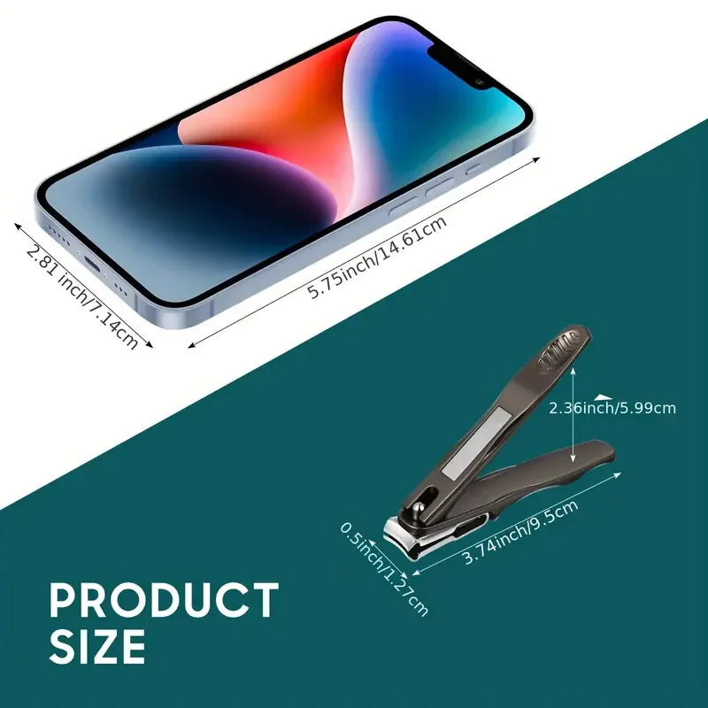 360 Degree Rotary Fingernail And Toenail Clipper With Long Handle Ultra Sharp Heavy Duty Large Toe Nail Clippers For Thick Nails